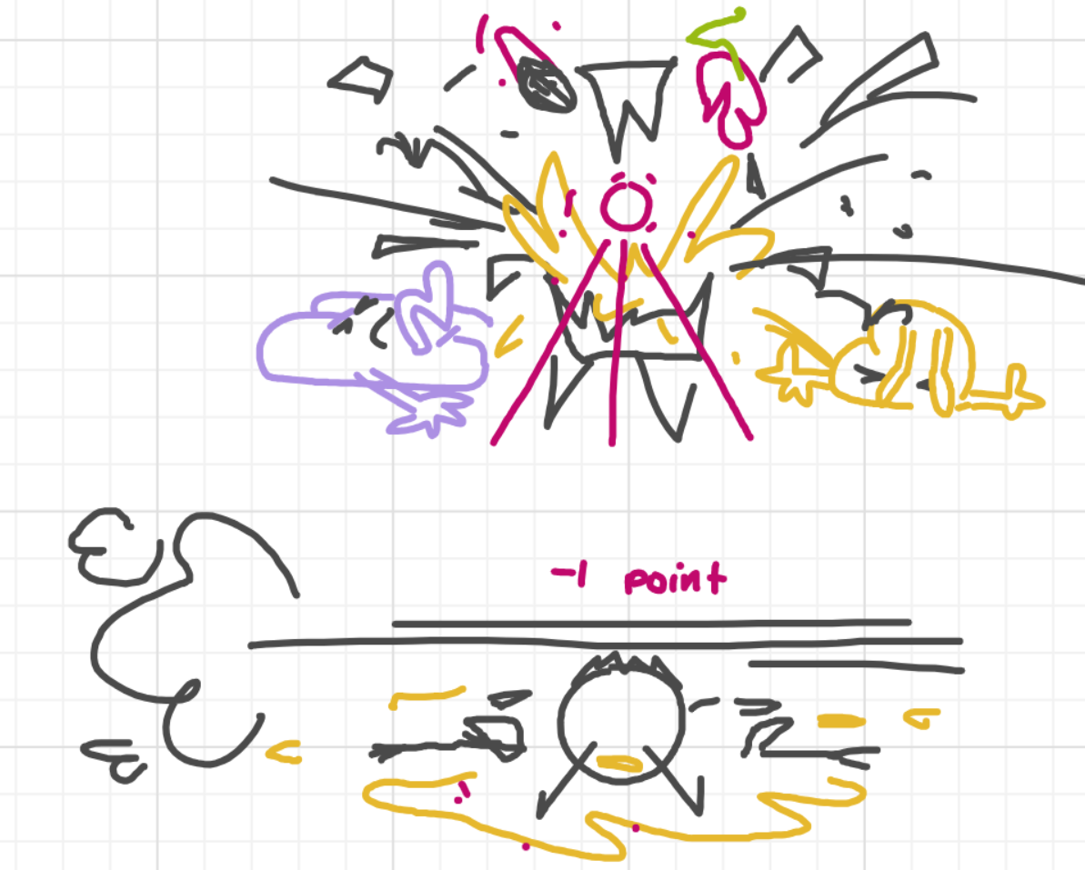 A panel from I've Been Everywhere, Man, episode nine of the Board Boards object show by Furretwalk/WalkingFurret.